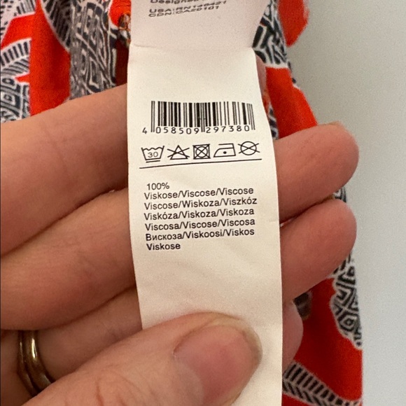 Rosa Faia Tropical Floral Tunic Coverup Beach OS - Picture 4 of 5